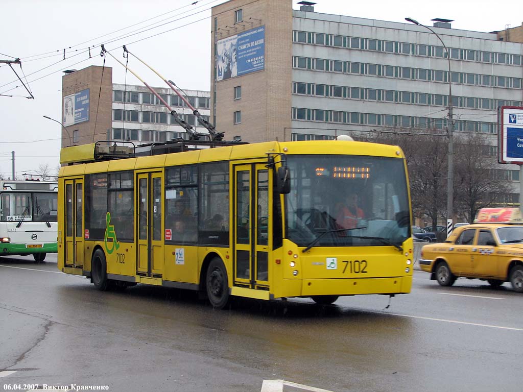 Москва, Тролза-5265.00 «Мегаполис» № 7102