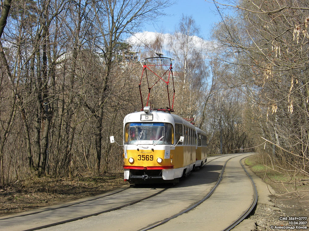Moskva, Tatra T3SU č. 3569