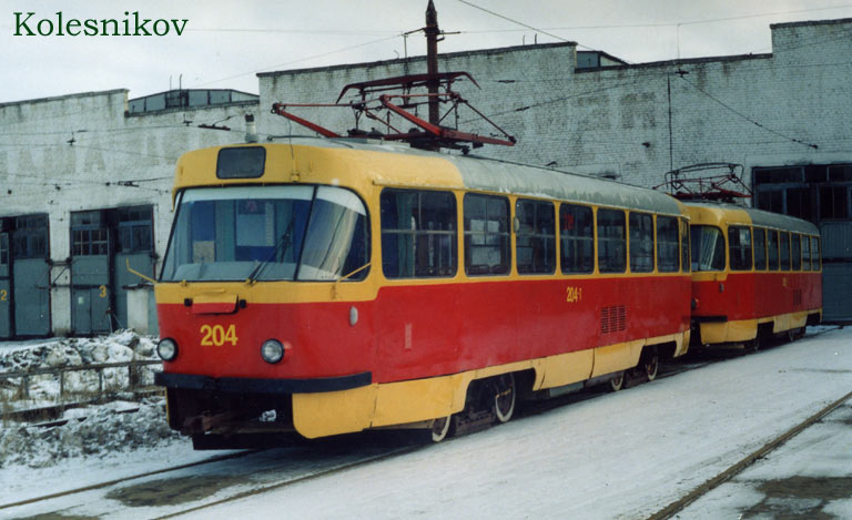 Toula, Tatra T3SU N°. 204