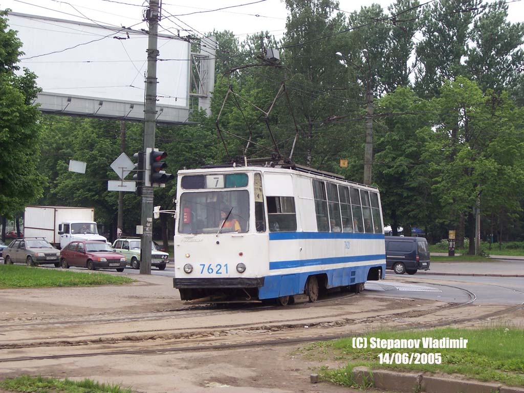 Санкт-Пецярбург, ЛМ-68М № 7621