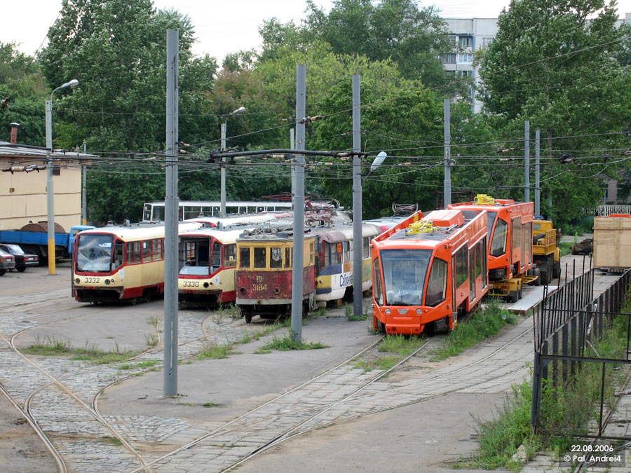 Москва — Манёвры на ТРЗ с участием вагона 71-630 22 августа 2006