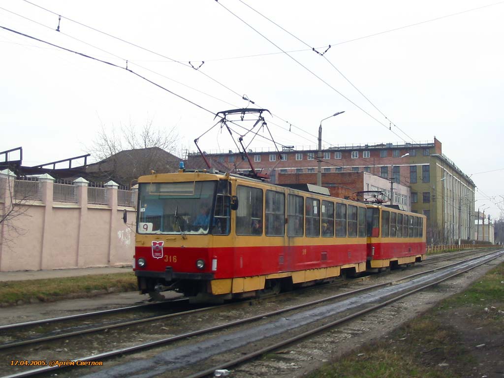 Tula, Tatra T6B5SU № 316