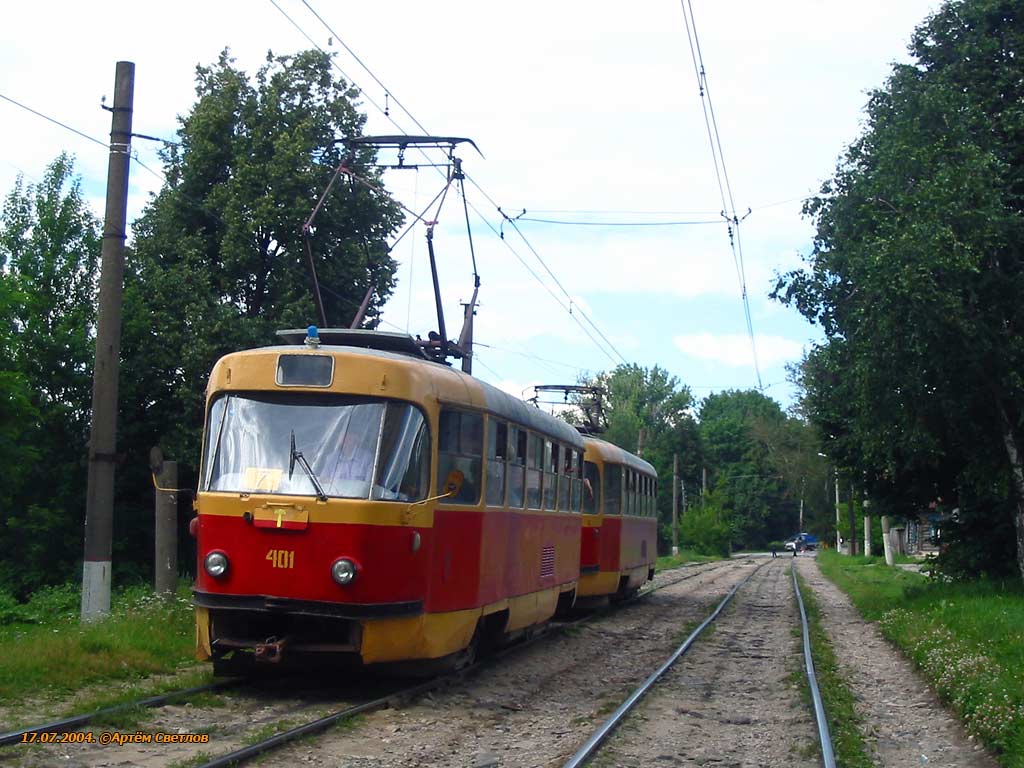 Tula, Tatra T3SU № 401