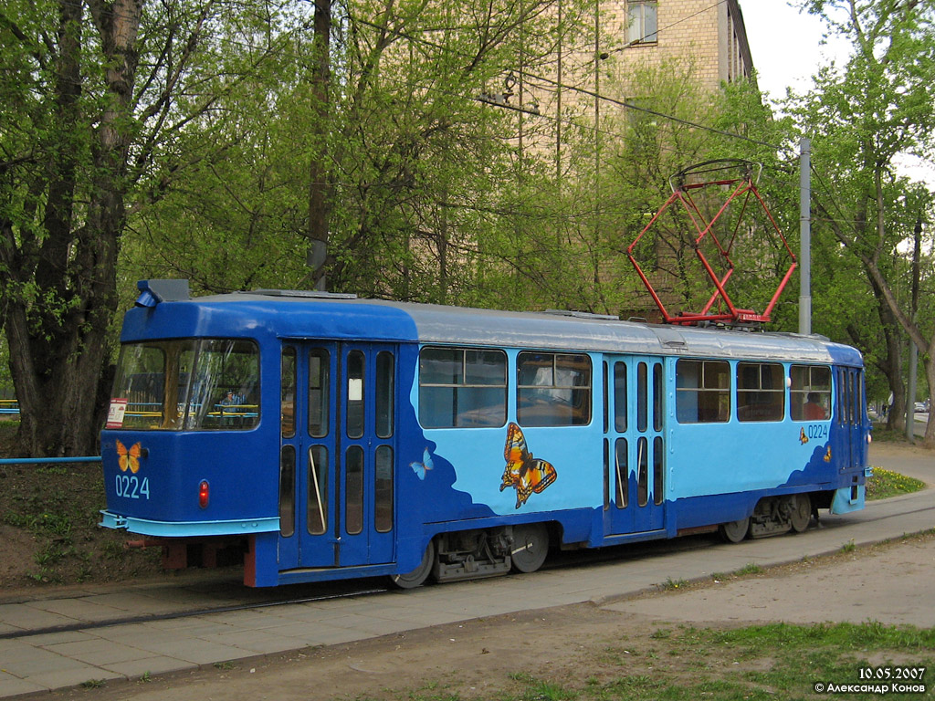 Moszkva, Tatra T3SU — 0224