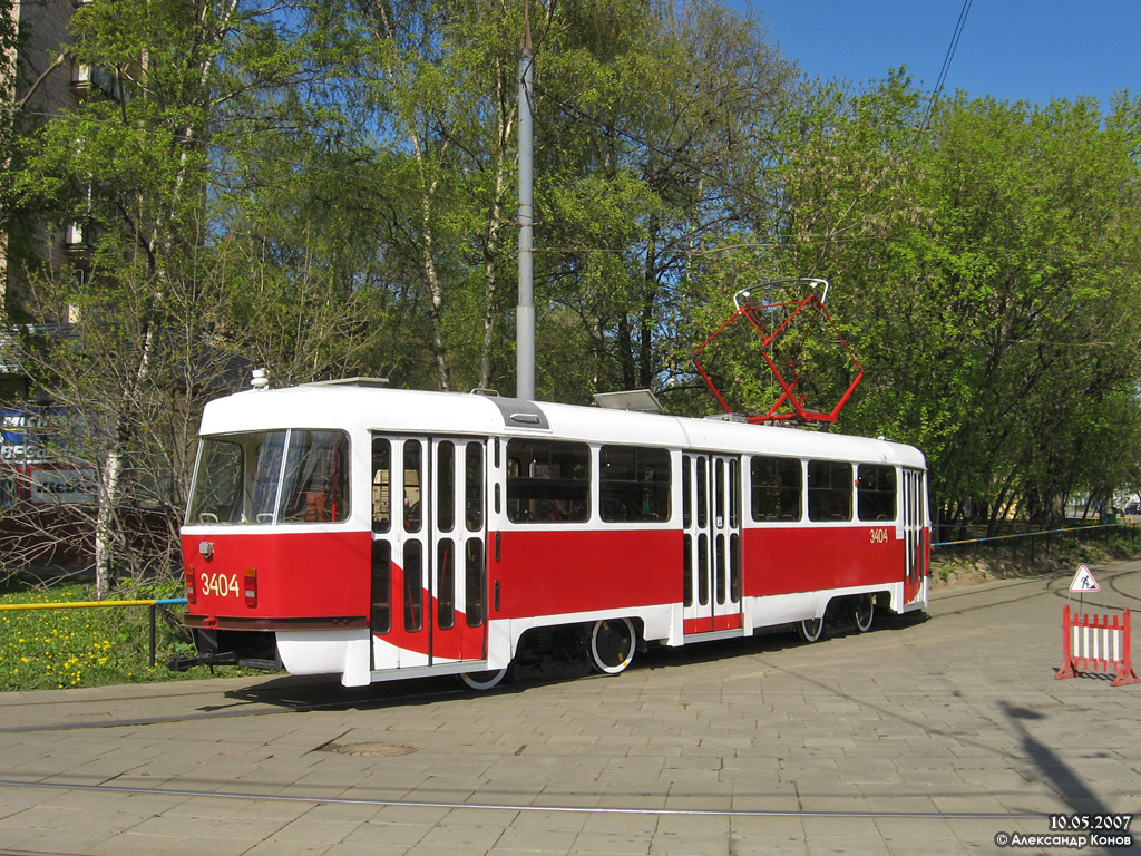 Moskva, MTTCh č. 3404; Moskva — 23rd Championship of Tram Drivers