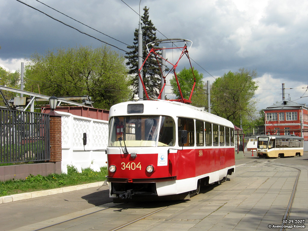 Moscow, MTTCh № 3404; Moscow — 23rd Championship of Tram Drivers