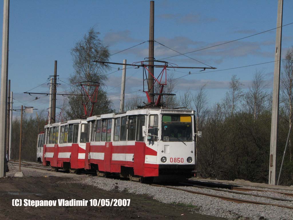 Санкт-Петербург, 71-605 (КТМ-5М3) № 0850
