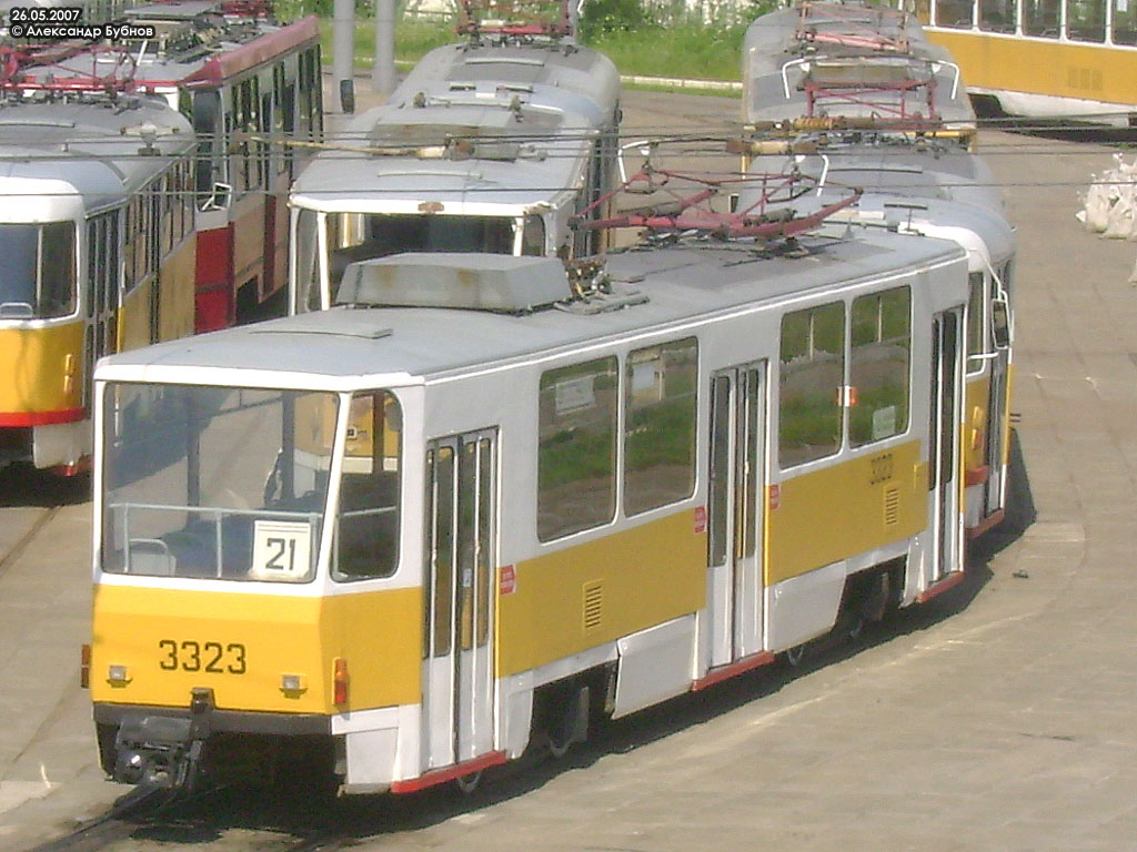 Moskwa, Tatra T7B5 Nr 3323