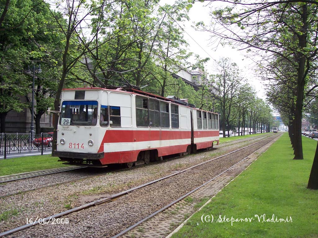 Санкт-Петербург, ЛВС-86К № 8114