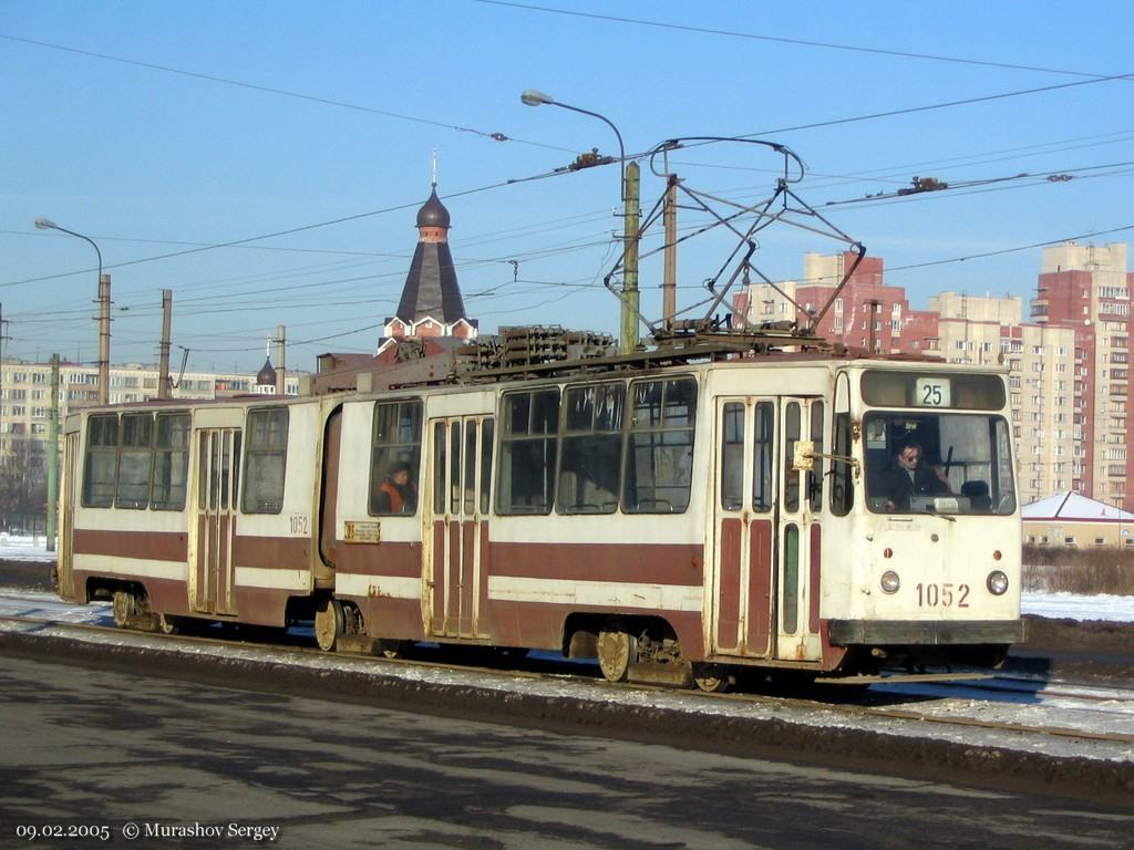 Санкт-Петербург, ЛВС-86К № 1052