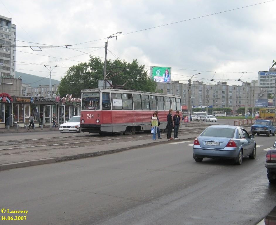 კრასნოიარსკი, 71-605 (KTM-5M3) № 244