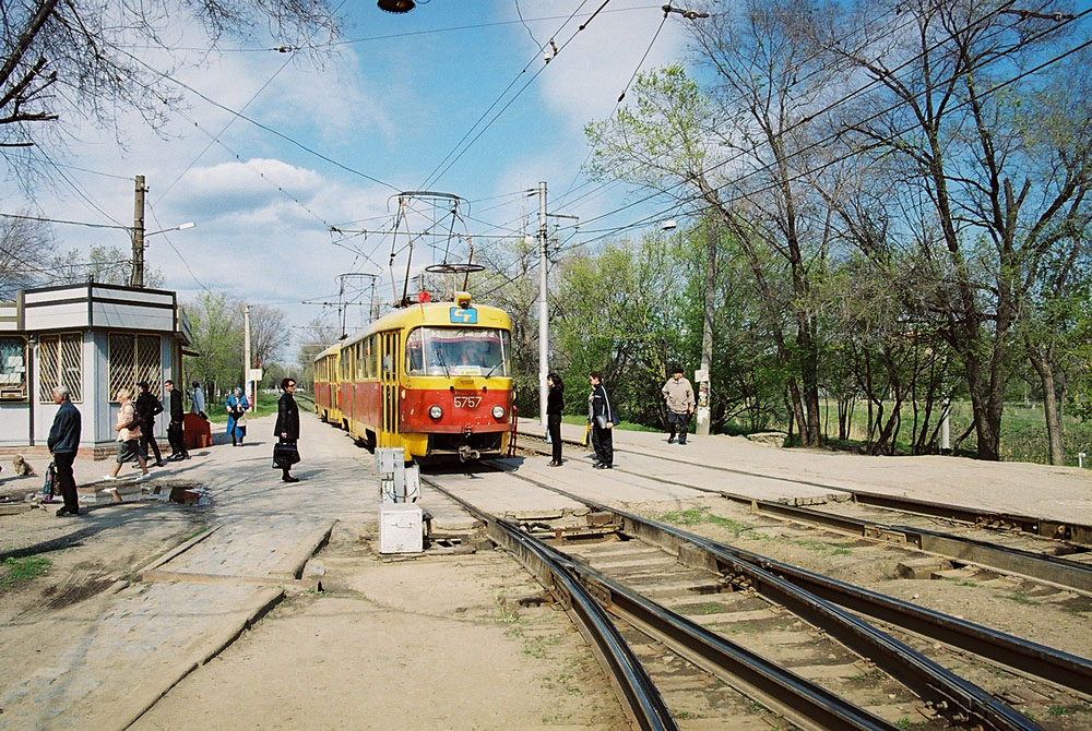 Volgograd, Tatra T3SU # 5757; Volgograd, Tatra T3SU # 5758