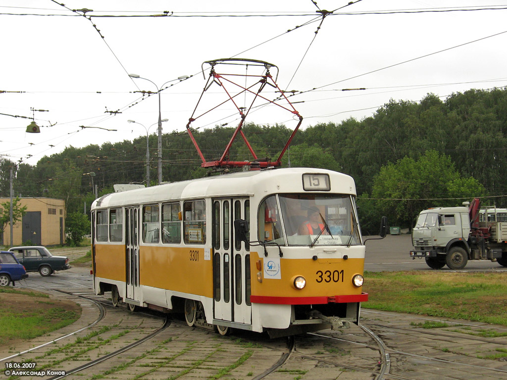 Moscova, Tatra T3SU nr. 3301