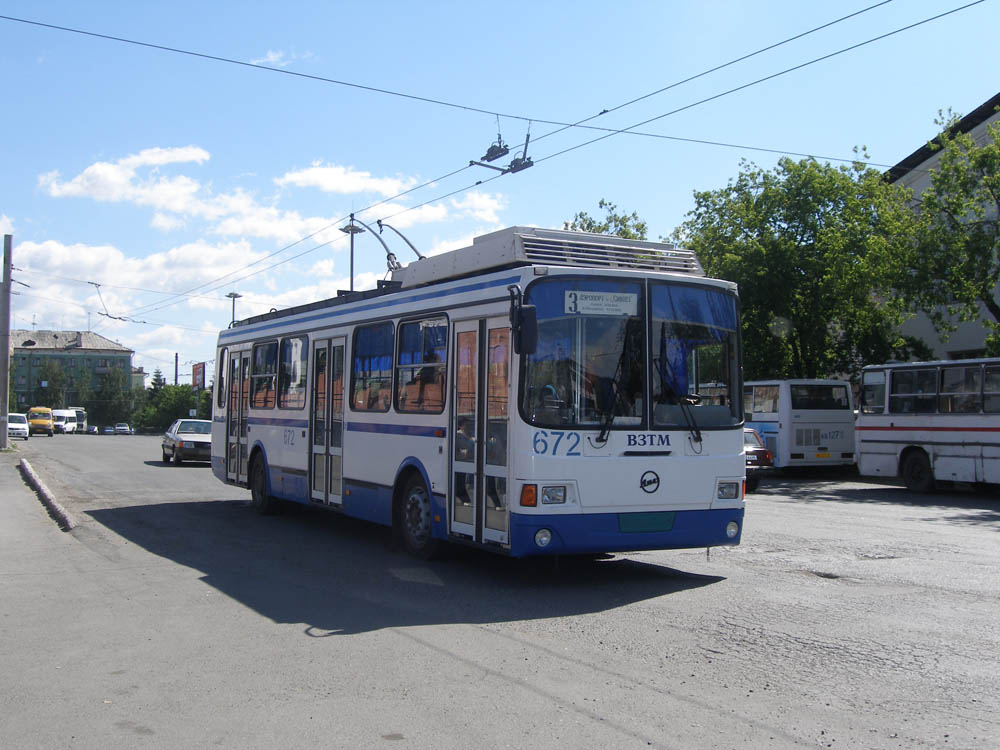 Курган, ЛиАЗ-5280 (ВЗТМ) № 672