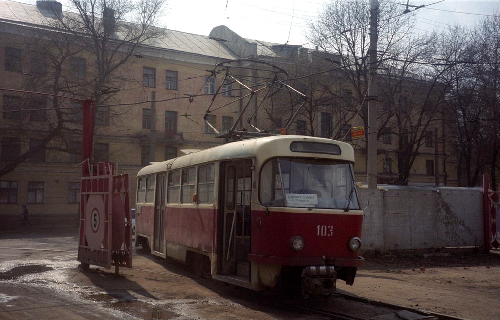 Воронеж, Tatra T3D № 103