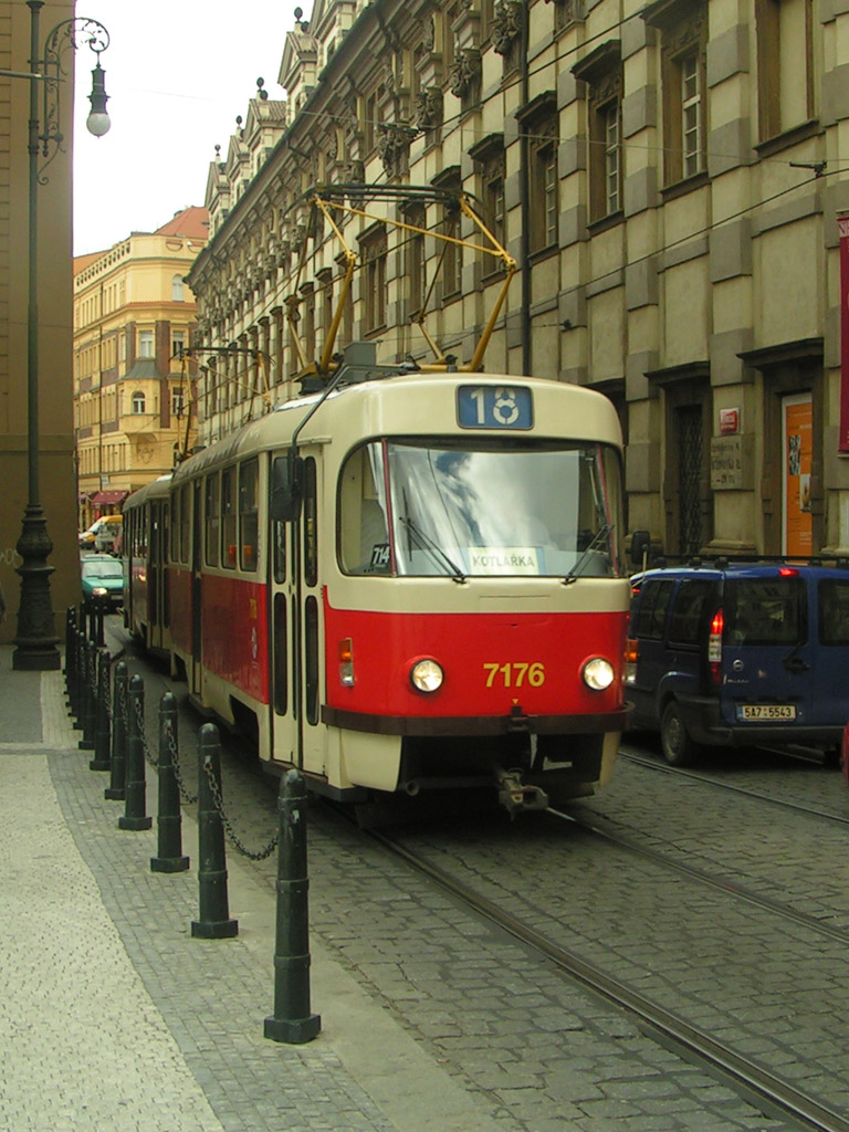 Prague, Tatra T3SUCS № 7176