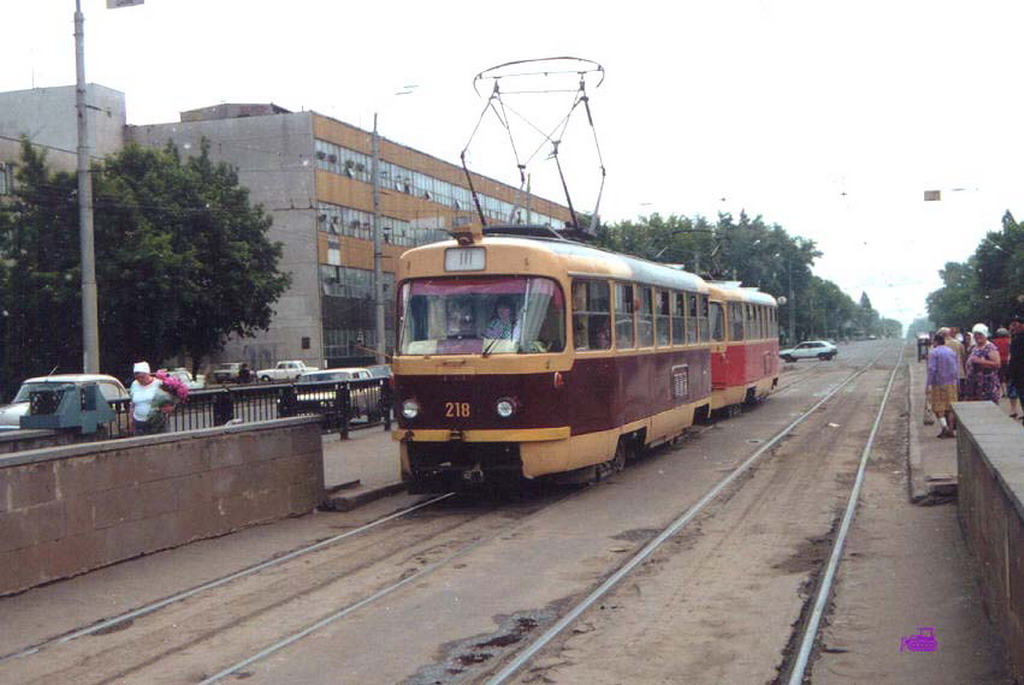 Voronezh, Tatra T3SU č. 218; Voronezh, Tatra T3SU č. 219