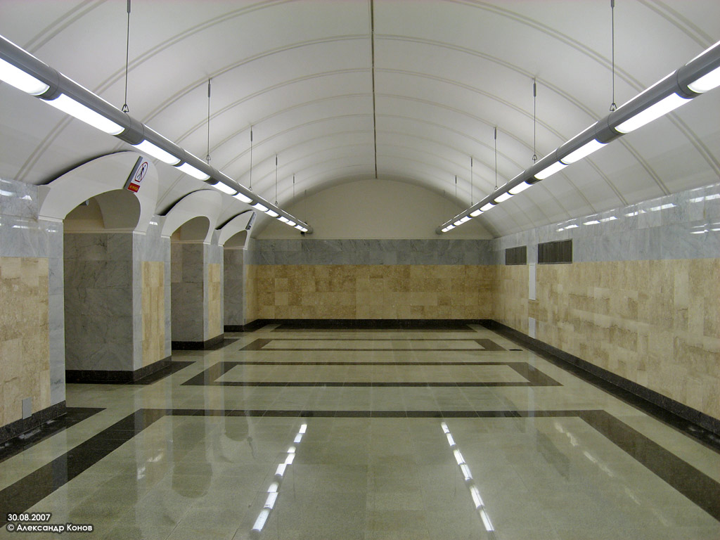 Moskva — Opening of “Trubnaya” metro station on August 30, 2007