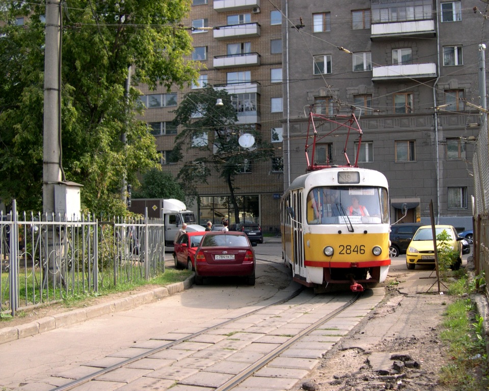 Moszkva, Tatra T3SU — 2846