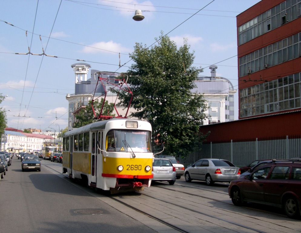 Moskva, Tatra T3SU č. 2690