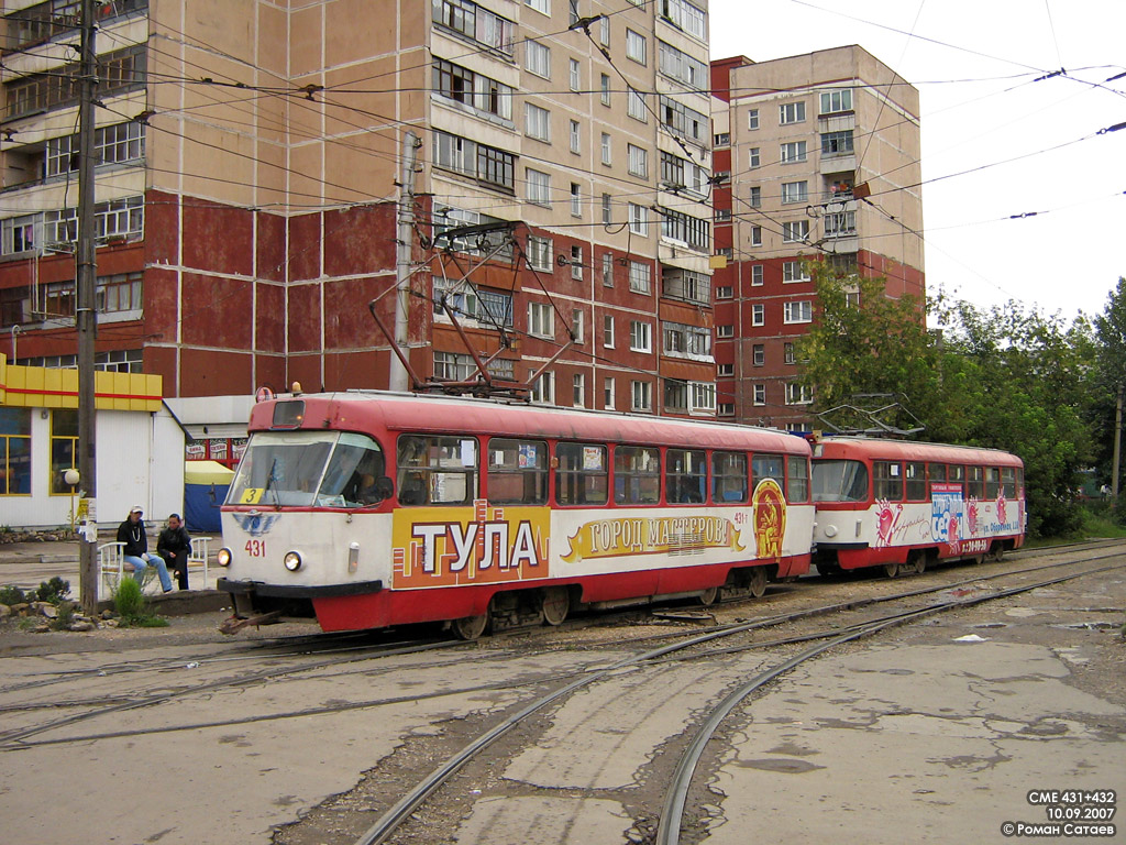 Тула, Tatra T3SU № 431
