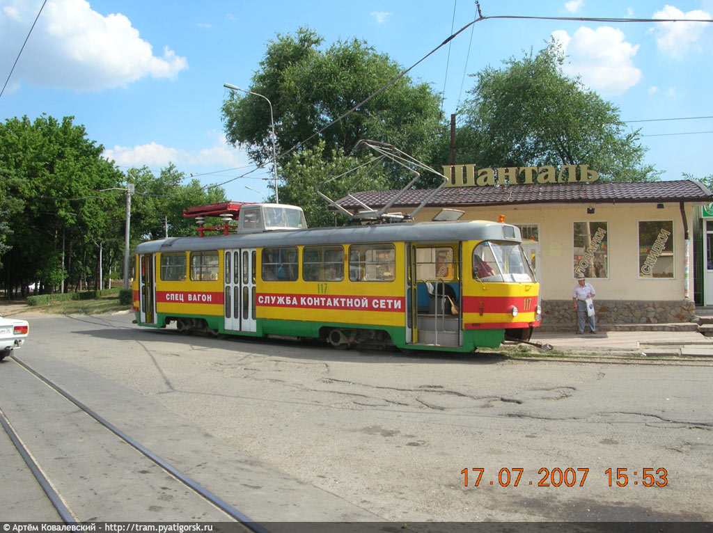 Pyatigorsk, Tatra T3SU # 117