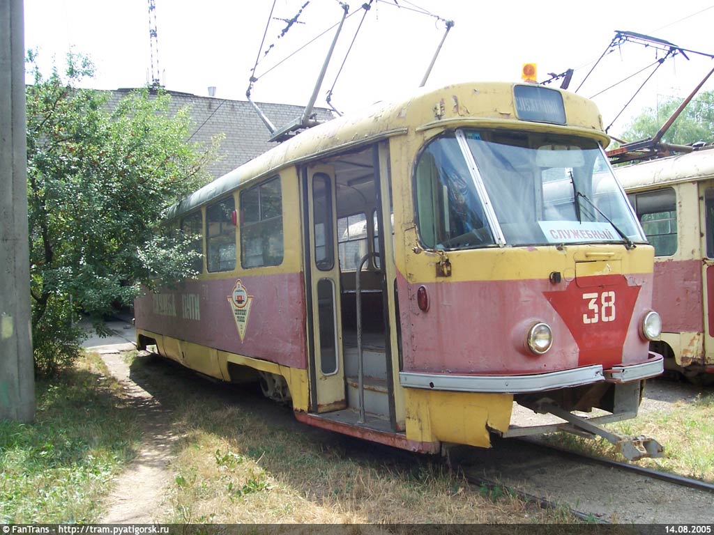Pyatigorsk, Tatra T3SU (2-door) č. 38