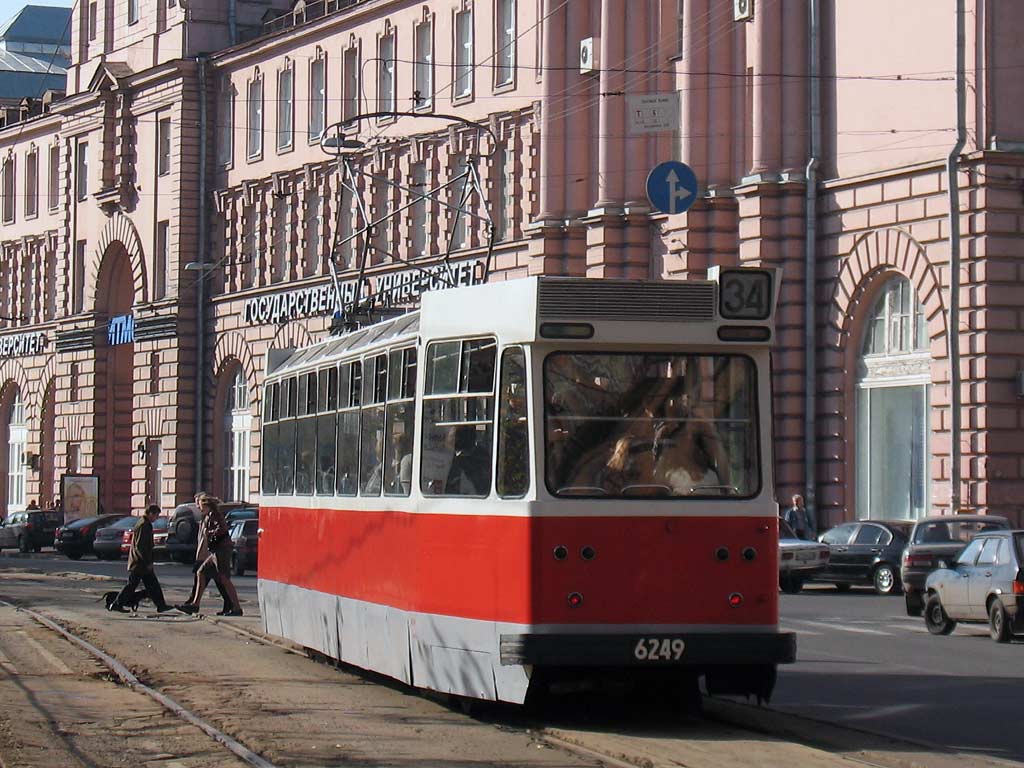 Санкт-Петербург, ЛМ-68 № 6249; Санкт-Петербург — 100-летие трамвая: парад и выставка спецтехники