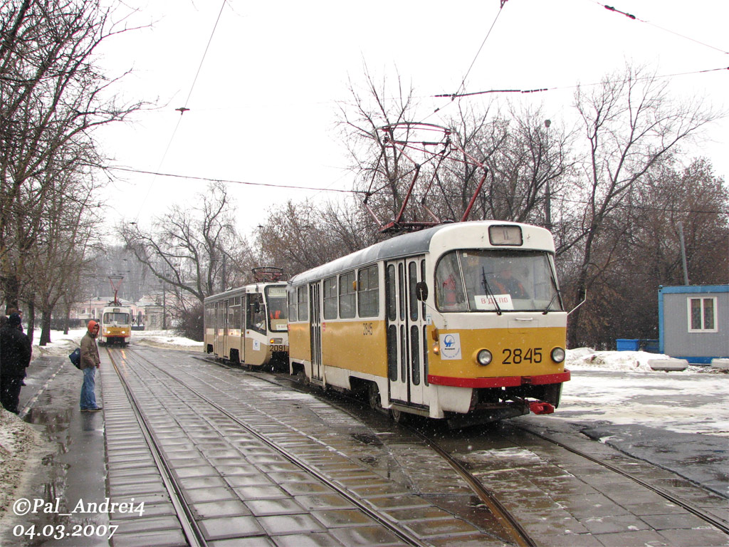 Moszkva, Tatra T3SU — 2845