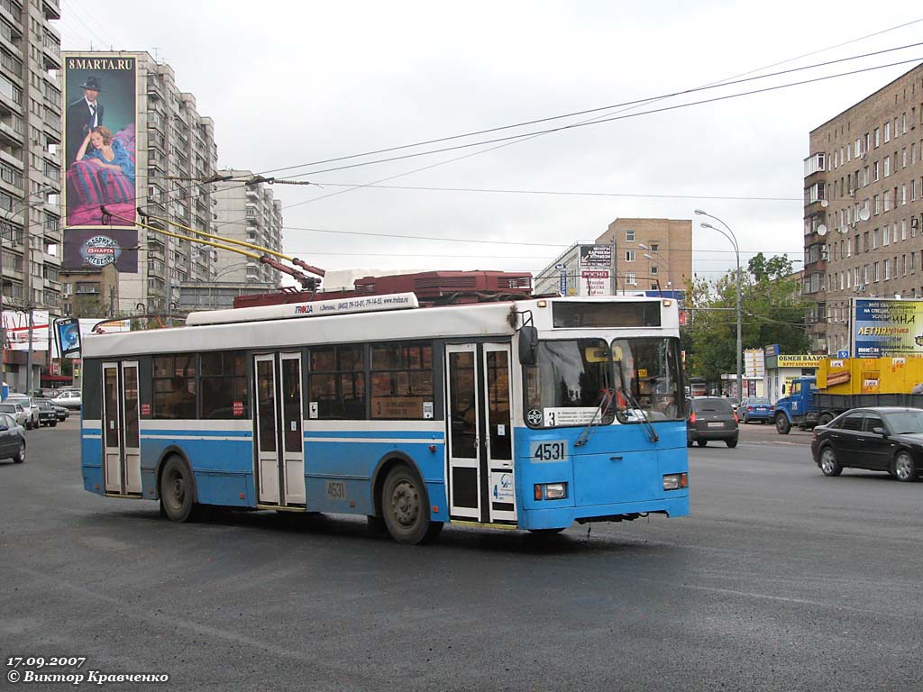 Москва, Тролза-5275.05 «Оптима» № 4531