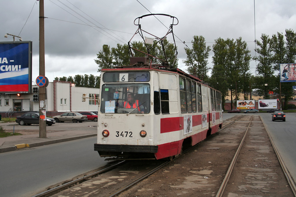 Санкт-Пецярбург, ЛВС-86К № 3472