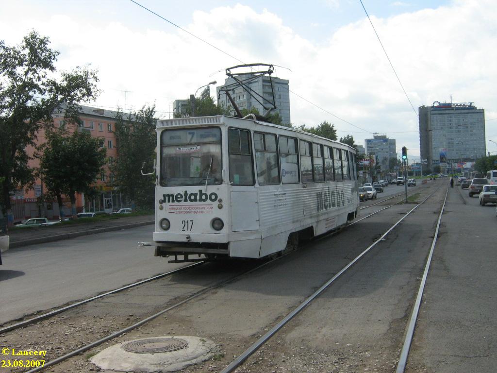 Красноярск, 71-605 (КТМ-5М3) № 217