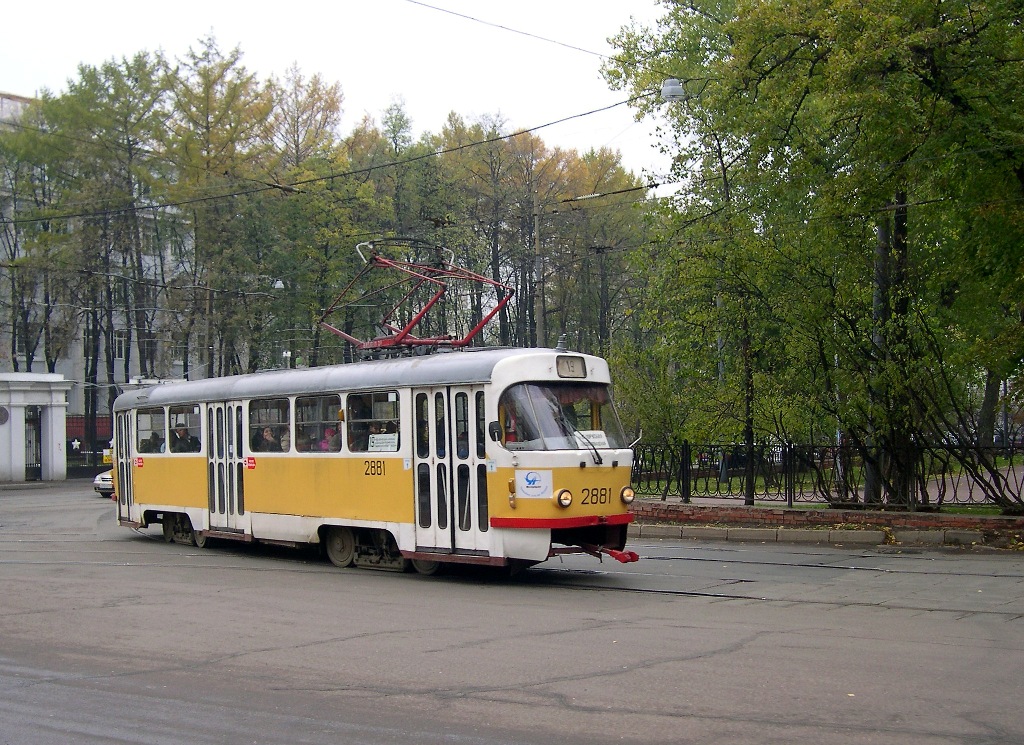 Moskva, Tatra T3SU č. 2881