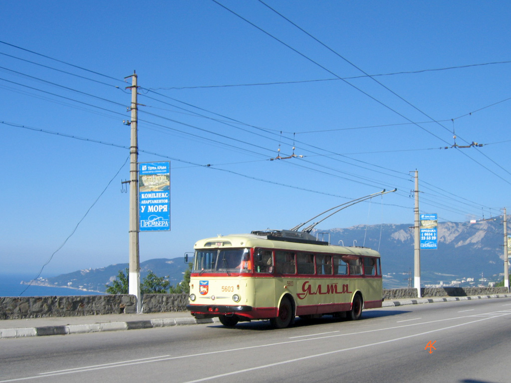 Troleibuzul din Crimeea, Škoda 9Tr24 nr. 5603; Troleibuzul din Crimeea — Pokatushki 2006