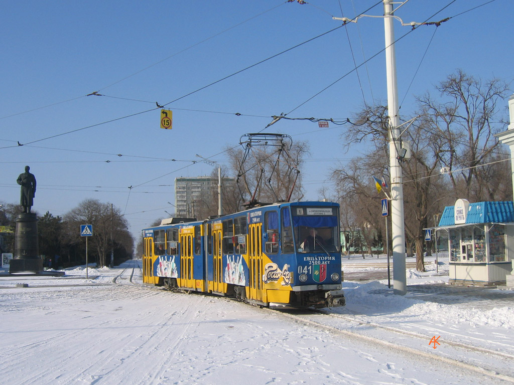 Евпатория, Tatra KT4SU № 041