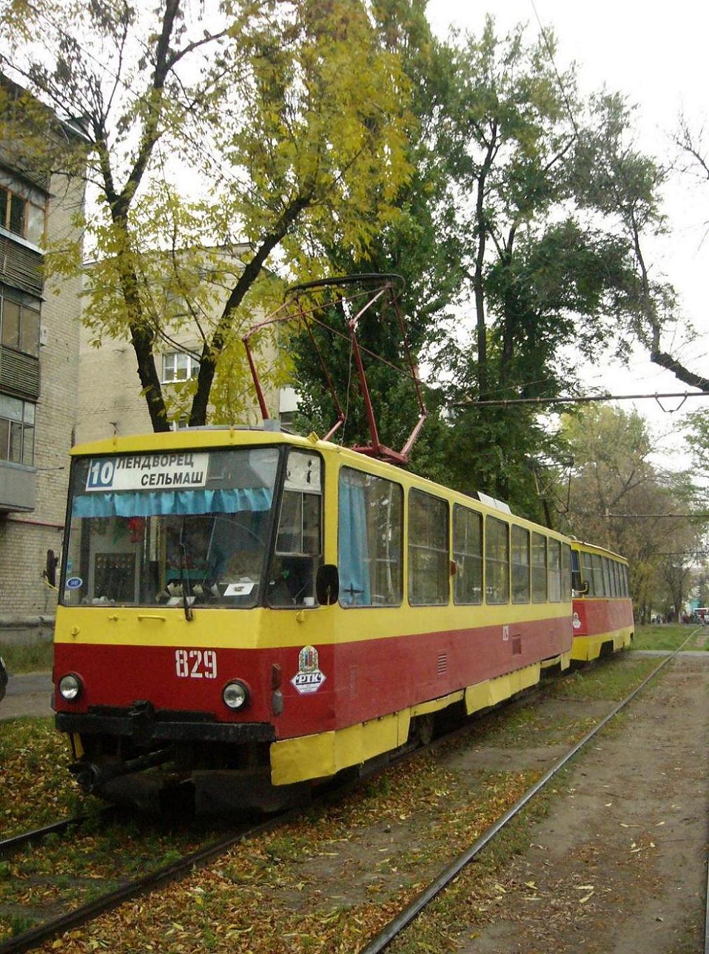 Ростов-на-Дону, Tatra T6B5SU № 829