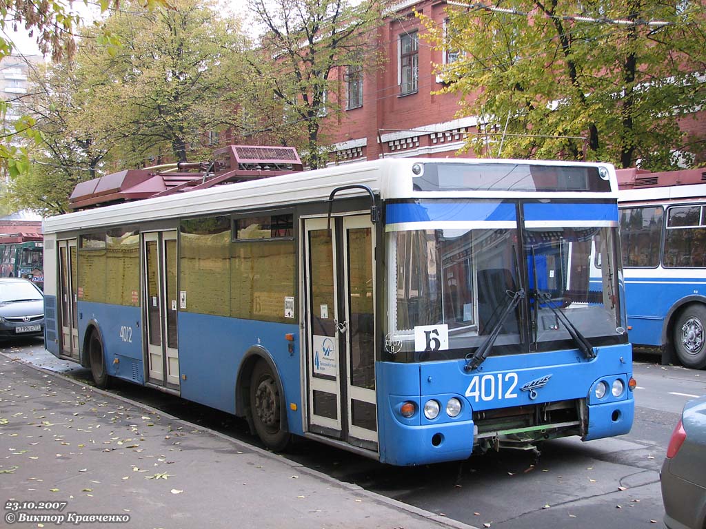 Moskwa, MTrZ-52791 “Sadovoye Koltso” Nr 4012