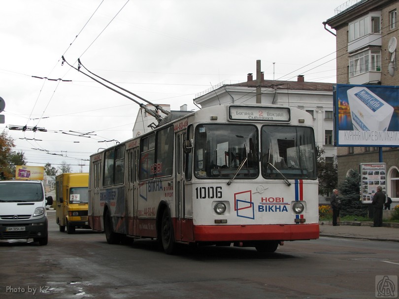 Zhytomyr, ZiU-682V № 1006