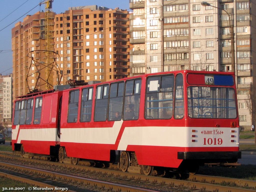 Санкт-Петербург, ЛВС-86К № 1019