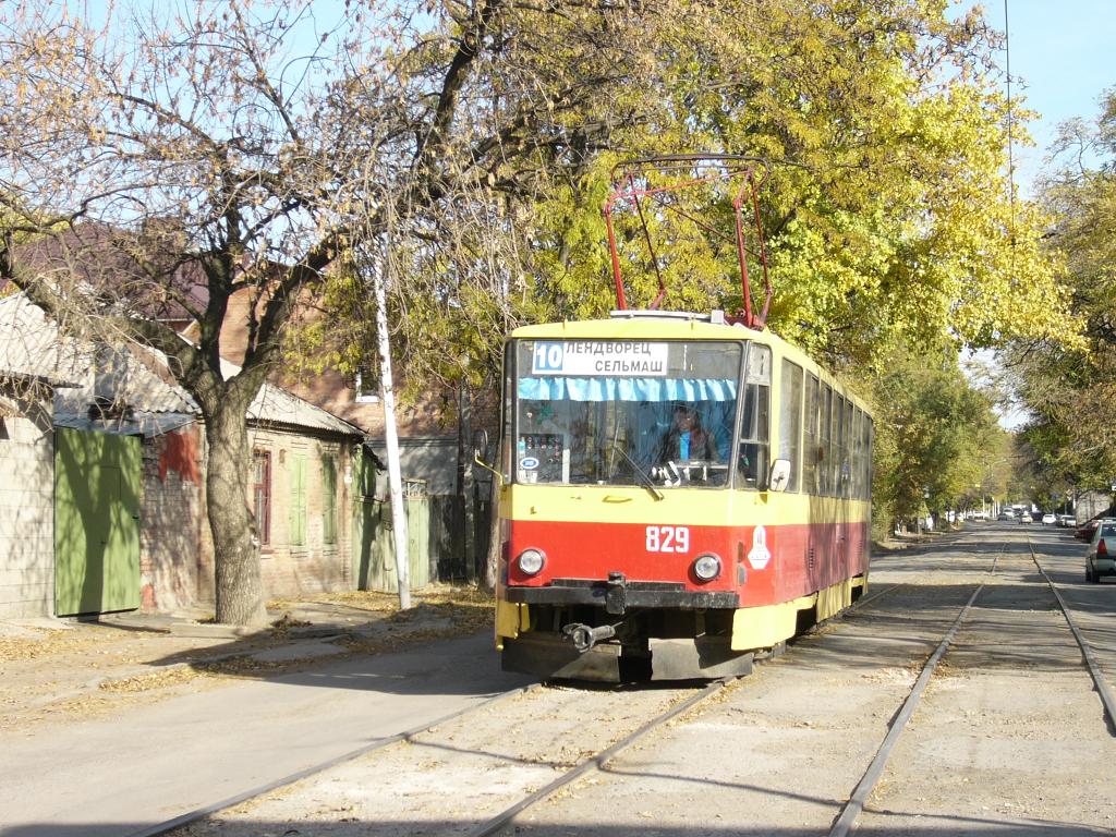 Ростов-на-Дону, Tatra T6B5SU № 829