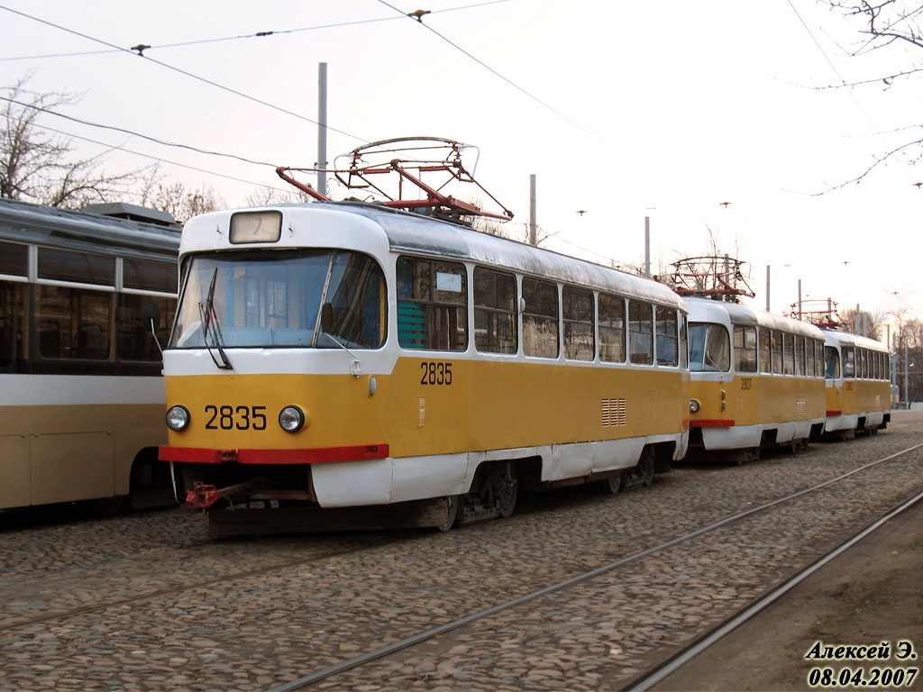 Moskwa, Tatra T3SU Nr 2835