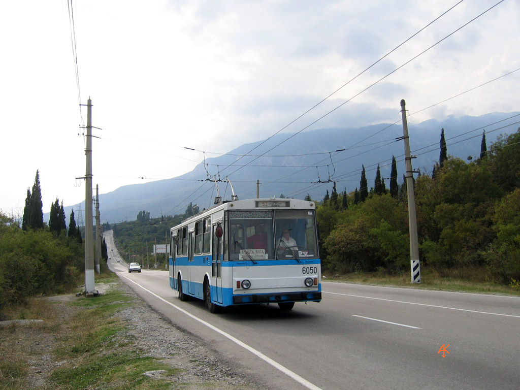 Крымский троллейбус, Škoda 14Tr02/6 № 6050