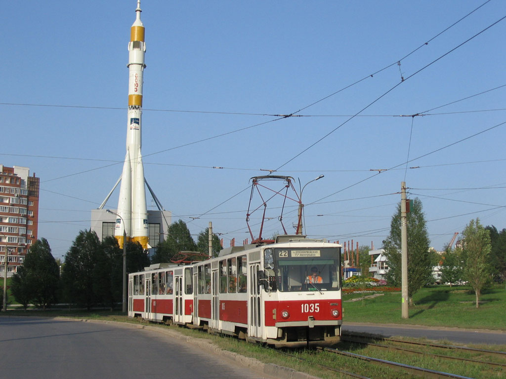 Самара, Tatra T6B5SU № 1035