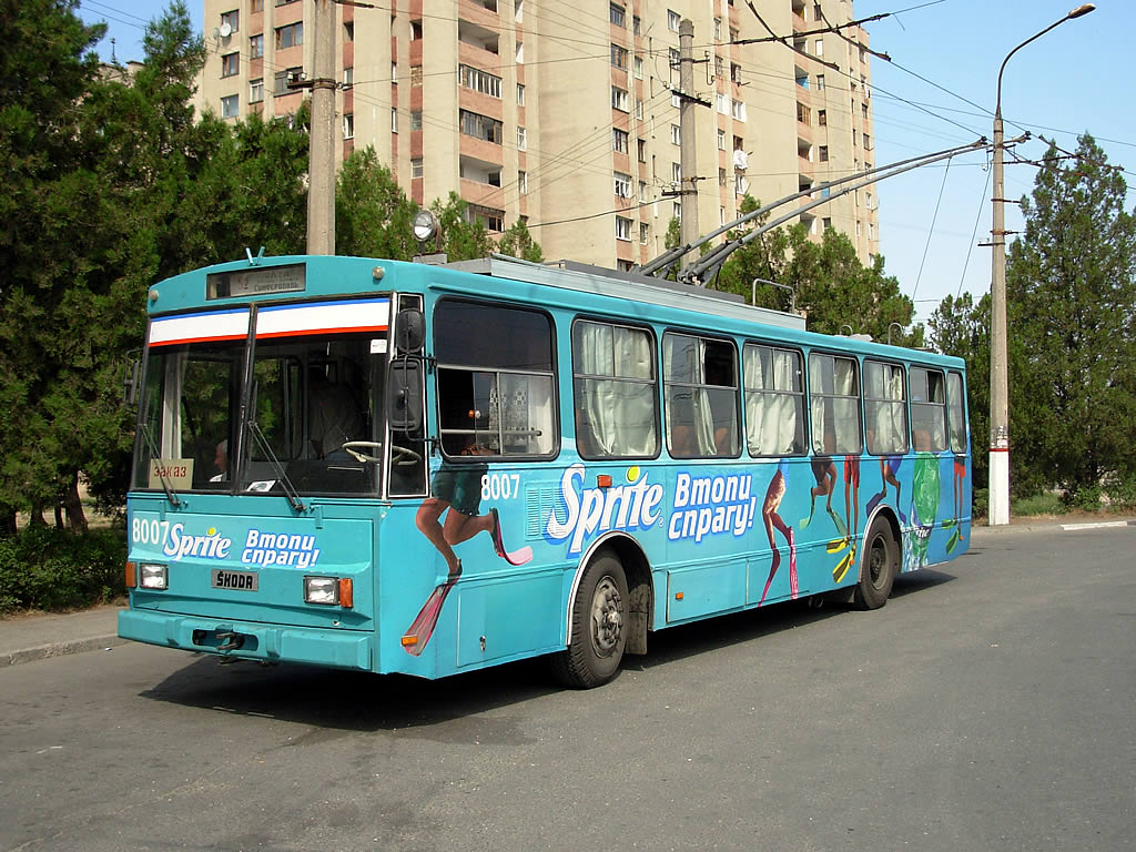 Крымский троллейбус, Škoda 14Tr02/6 № 8007