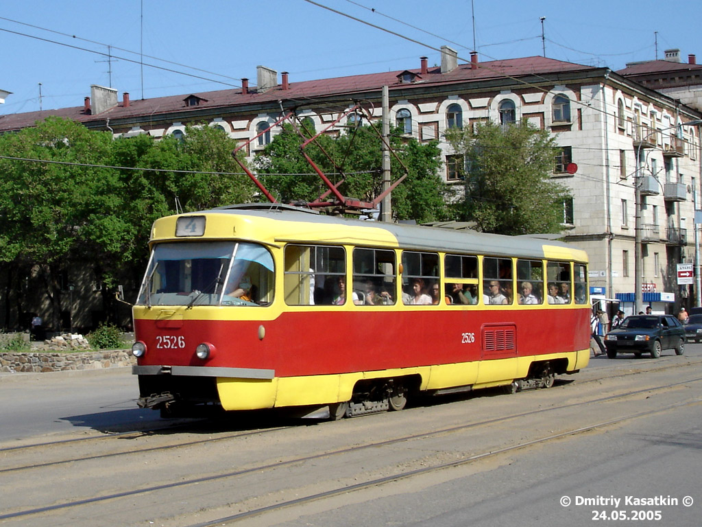 Volgograd, Tatra T3SU (2-door) č. 2526