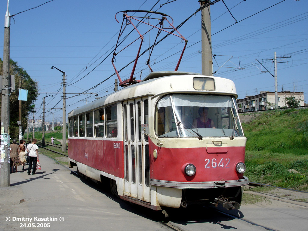Валгаград, Tatra T3SU (двухдверная) № 2642