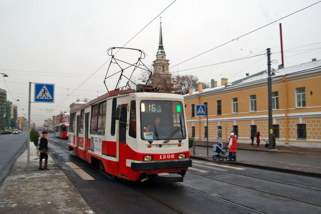 Санкт-Петербург, 71-134К (ЛМ-99К) № 1306