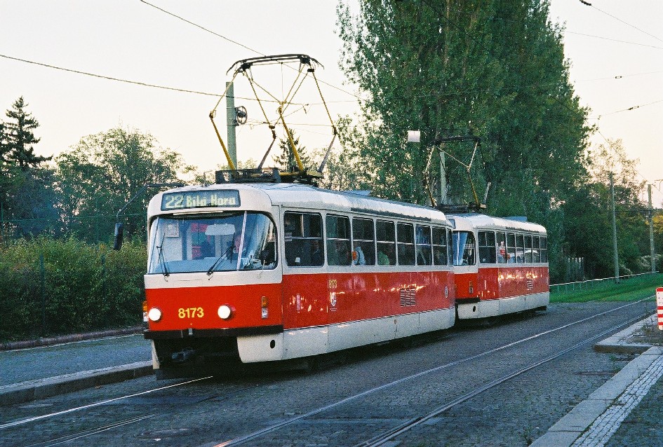 Прага, Tatra T3R.PV № 8173