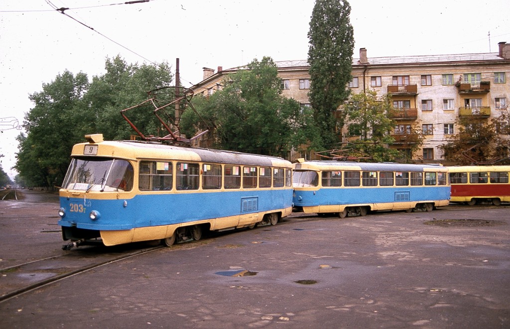 Воронеж, Tatra T3SU № 203; Воронеж, Tatra T3SU № 204