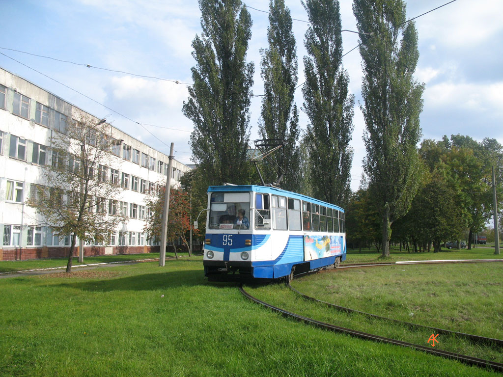 Konotop, 71-605 (KTM-5M3) # 95; Konotop — Tram trip 02.10.2006